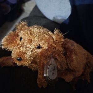 Ty Fitz Plush Dog Toy - Brown